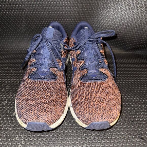 Asics HyperGel-Yu Peacoat Orange Blue Running Shoes Sneakers Men’s Size 10.5 - Picture 2 of 8